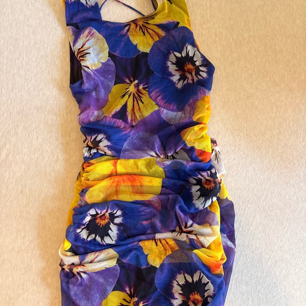 Zara Multicolor Floral Dress